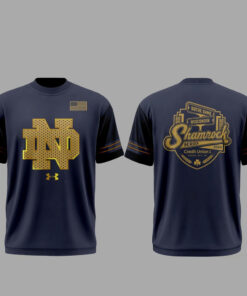 Unisex Notre Dame Fighting Irish 2026 Shamrock Series Graphic Shirt for Football Fans