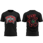 Unisex Ohio State Buckeyes x Twenty One Pilots 2026 Graphic Shirt for College Sports and Music Fans