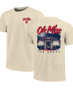 Unisex Ole Miss Rebels Welcome to The Grove Graphic Shirt for College Sports Fans