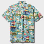 Unisex Orange County Fair Dark Aqua Hawaiian Shirt for Fair and Festival Fans