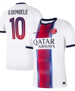 Unisex Ousmane Dembélé Paris Saint-Germain 2026-2027 Away Stadium Soccer Jersey for Soccer Fans