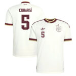Unisex Pau Cubarsí Spain National Team 2026 Away Stadium Soccer Jersey for Soccer Fans