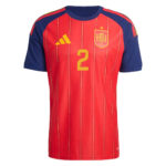 Unisex Pedro Porro Spain National Team 2026 Home Stadium Soccer Jersey for Soccer Fans