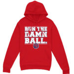 Unisex Philadelphia Phillies Baseball Run The Damn Ball Graphic Shirt for Baseball Fans