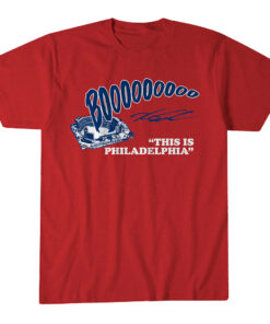 Unisex Philadelphia Phillies Kyle Schwarber This Is Philadelphia Graphic Shirt for Baseball Fans
