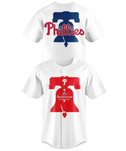 Unisex Philadelphia Phillies x Budweiser 150th Anniversary 2026 Graphic Baseball Jersey for Baseball and Beer Fans