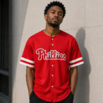 Unisex Philadelphia Phillies x Will Smith 2026 Baseball Jersey for Baseball and Music Fans