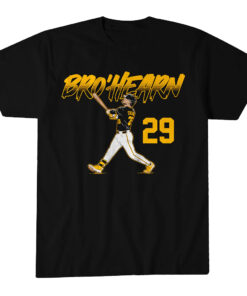 Unisex Pittsburgh Pirates Ryan O'Hearn Bro'Hearn Graphic Shirt for Baseball Fans