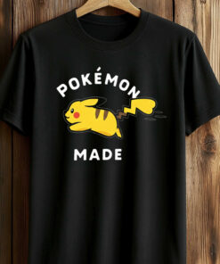 Unisex Pokémon Made 2026 Graphic Shirt for Animation Fans