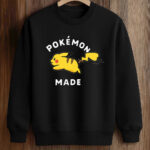 Unisex Pokémon Made 2026 Graphic Shirt for Animation Fans