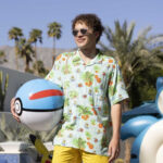 Unisex Pokémon Tropical Summer Surf Blossoms Hawaiian Shirt for Anime Fans