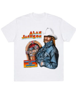 Unisex Post Malone 2026 Tour x Alan Jackson Don’t Rock The Jukebox Graphic Shirt for Country Music Fans