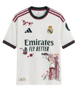 Unisex Real Madrid 2026-27 Home Stadium Sakura Soccer Jersey for Soccer Fans