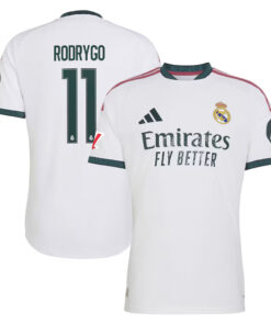 Unisex Rodrygo Real Madrid 2026-2027 Home On-Field Soccer Jersey for Soccer Fans