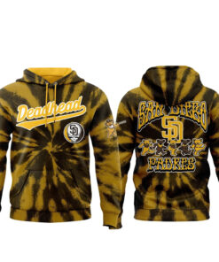 Unisex San Diego Padres 2026 Grateful Dead Night Hoodie for Baseball Fans