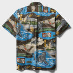 Unisex San Diego Padres Godzilla Brown 2026 Hawaiian Shirt for Baseball and Movie Monster Fans