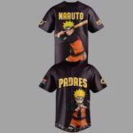 Unisex San Diego Padres Naruto 2026 Ninja Night Baseball Jersey for Baseball and Animation Fans