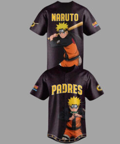 Unisex San Diego Padres Naruto 2026 Ninja Night Baseball Jersey for Baseball and Animation Fans