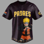 Unisex San Diego Padres Naruto 2026 Ninja Night Baseball Jersey for Baseball and Animation Fans