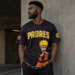 Unisex San Diego Padres Naruto 2026 Ninja Night Baseball Jersey for Baseball and Animation Fans