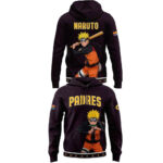 Unisex San Diego Padres x Naruto Night 2026 Graphic Shirt for Baseball and Animation Fans