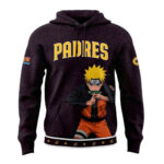 Unisex San Diego Padres x Naruto Night 2026 Graphic Shirt for Baseball and Animation Fans