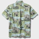 Unisex San Diego Zoo Elephant Valley Mineral Hawaiian Shirt for Wildlife and Nature Fans