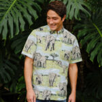 Unisex San Diego Zoo Elephant Valley Mineral Hawaiian Shirt for Wildlife and Nature Fans