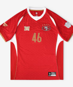Unisex San Francisco 49ers National Football League Scarlet Soccer Jersey 2026 for Football Fans