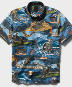 Unisex San Francisco Giants Godzilla Grey 2026 Hawaiian Shirt for Baseball and Movie Monster Fans