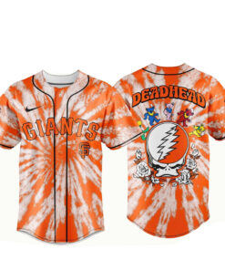 Unisex San Francisco Giants x Grateful Dead Night 2026 Baseball Jersey for Baseball Fans