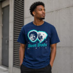 Unisex Seattle Mariners Best Buds Graphic Shirt for Baseball Fans