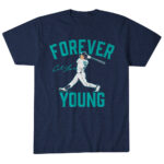 Unisex Seattle Mariners Cole Young Forever Young Graphic Shirt for Baseball Fans