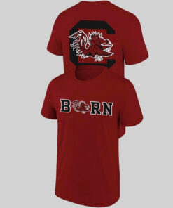 Unisex South Carolina Gamecocks 2026 Born a Gamecock Graphic Shirt for College Sports Fans