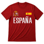 Unisex Spain Espana National Pride Graphic Shirt for Spanish Fans