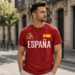 Unisex Spain Espana National Pride Graphic Shirt for Spanish Fans