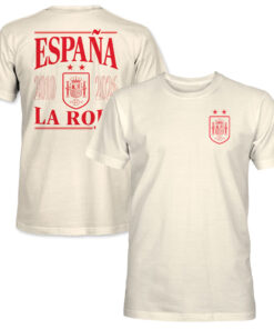 Unisex Spain National Team 2026 World Cup Champions Legacy Graphic Shirt for Soccer Fans