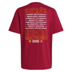 Unisex Spain National Team 2026 World Cup Champions Somos Campeones Graphic Shirt for Soccer Fans