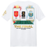 Unisex Spain Vs Argentina The Final Matchup World Cup 2026 Graphic Shirt for Soccer Fans