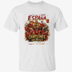 Unisex Spain World Cup 2026 Campeones Del Mundo Graphic Shirt for Soccer Fans