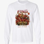Unisex Spain World Cup 2026 Campeones Del Mundo Graphic Shirt for Soccer Fans