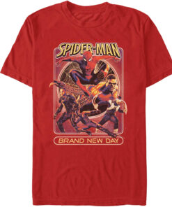 Unisex Spider-Man Brand New Day Movie Poster Graphic Shirt for Movie Fans