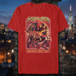 Unisex Spider-Man Brand New Day Movie Poster Graphic Shirt for Movie Fans