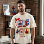 Unisex Spider-Man Brand New Day Portrait Collection Graphic Shirt for Movie Fans