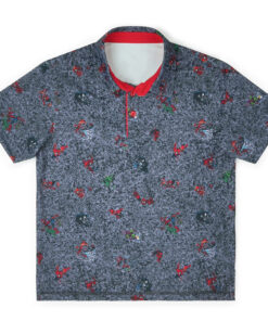 Unisex Spider-Man Tensile Torment Graphic Polo Shirt for Marvel Fans