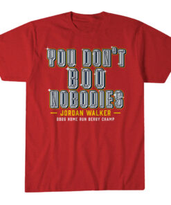 Unisex St. Louis Cardinals Jordan Walker 2026 Derby Champ You Don’t Boo Nobodies Graphic Shirt for Baseball Fans