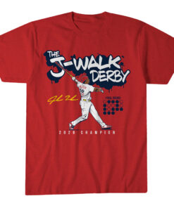 Unisex St. Louis Cardinals Jordan Walker The J Walk Derby Graphic Shirt for Baseball Fans