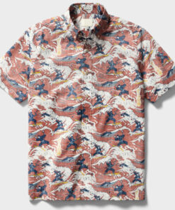 Unisex Surf Ninja Red 2026 Hawaiian Shirt for Movie Fans
