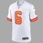 Unisex Tampa Bay Buccaneers Baker Mayfield White ’76 Signature 2026 Football Jersey for Football Fans