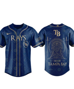 Unisex Tampa Bay Rays 2026 Game Of Thrones Night Baseball Jersey for Baseball Fans